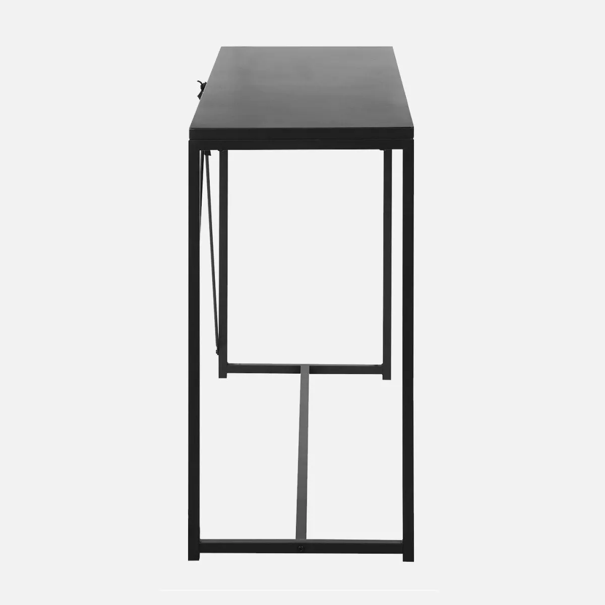 sweeek Consolle in metallo con barra di rinforzo, 120cm