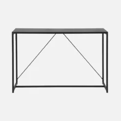 sweeek Consolle in metallo con barra di rinforzo, 120cm