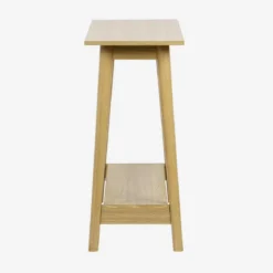 Consolle scandinava effetto legno di noce, 110cm