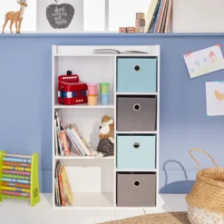 sweeek Contenitore per bambini con 4 cestini
