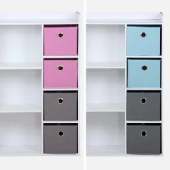 sweeek Contenitore per bambini con 4 cestini