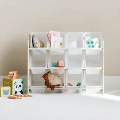 sweeek Contenitore per giocattoli con 12 scomparti