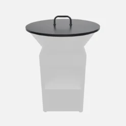 sweeek Coperchio per braciere in acciaio compatibile Mombacho e Stromboli, 80cm