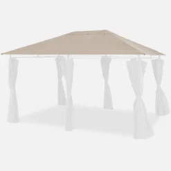 Copertura del tetto a pergola Divio 3x4m