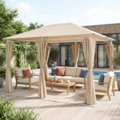 sweeek Copertura del tetto a pergola Divio 3x4m