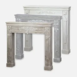 sweeek Cornice per caminetto effetto legno