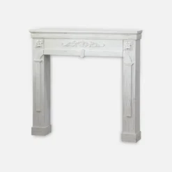 Cornice per caminetto effetto legno