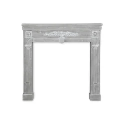 Cornice per caminetto effetto legno