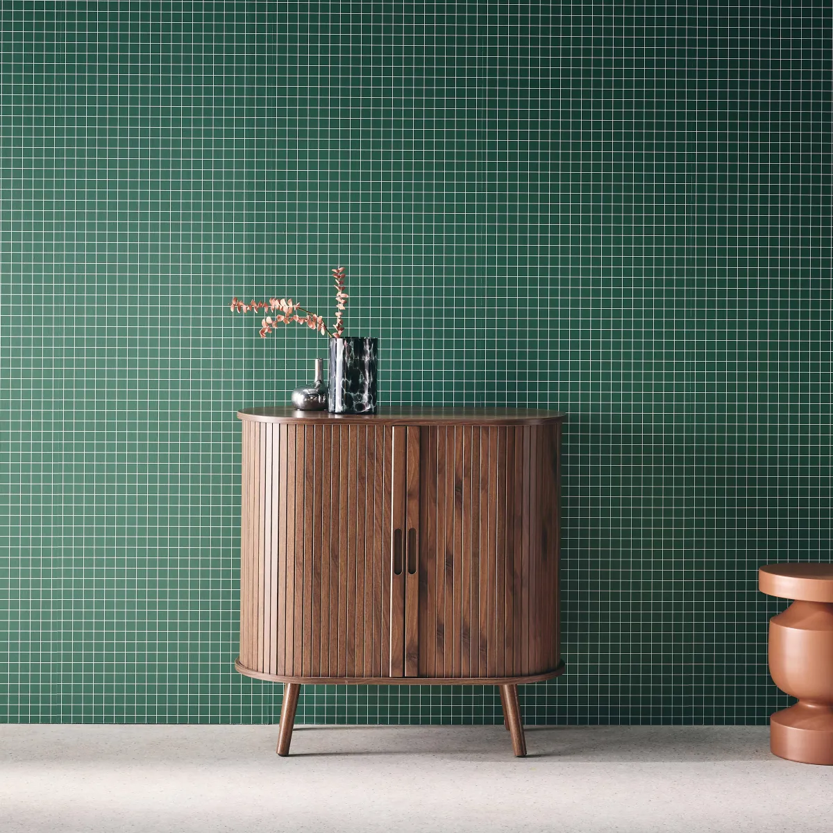 sweeek Credenza con ante scorrevoli e ripiano
