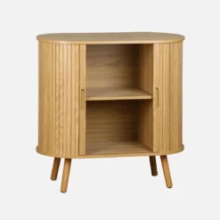 Credenza con ante scorrevoli e ripiano