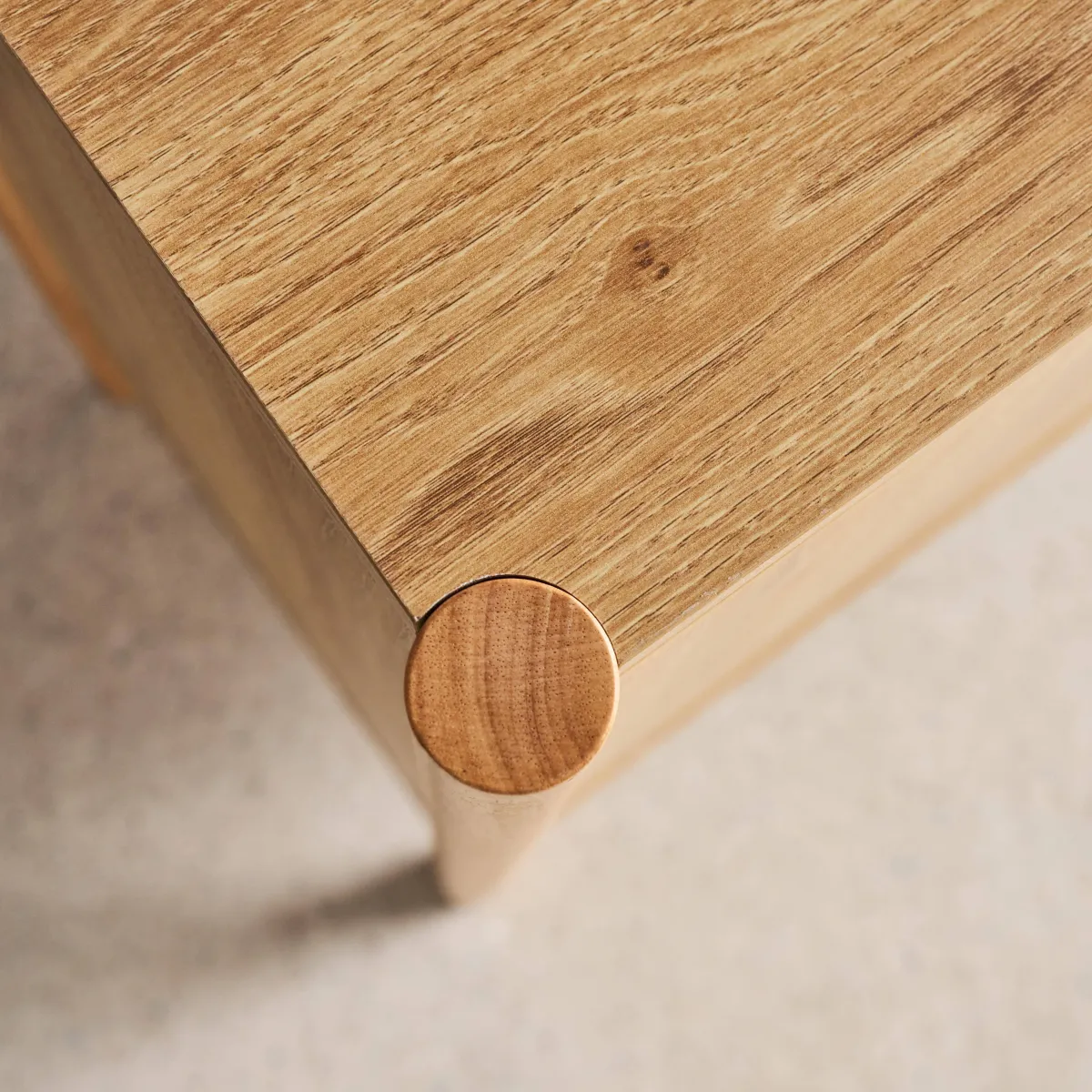 sweeek Credenza decorazione legno 2 ante 80cm