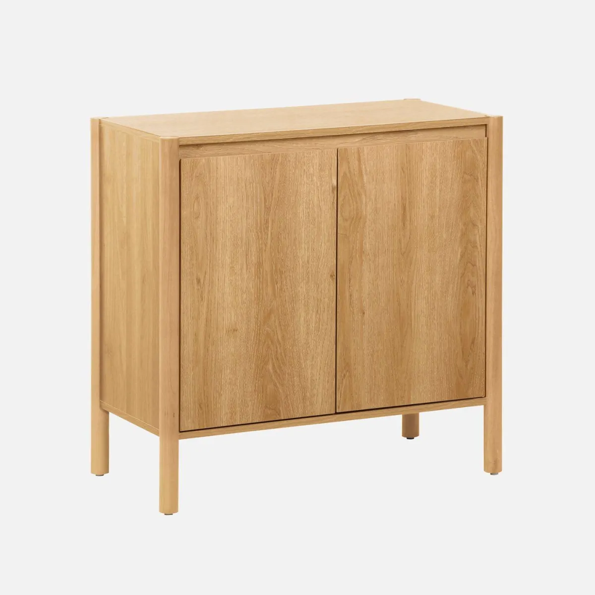 sweeek Credenza decorazione legno 2 ante 80cm