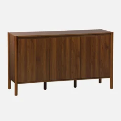 Credenza decorazione legno 3 ante 140cm