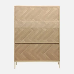 sweeek Credenza effetto legno a 2 ante, 80cm