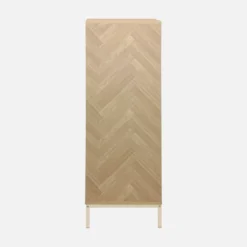 sweeek Credenza effetto legno a 2 ante, 80cm