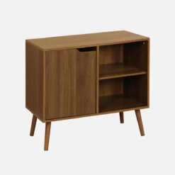 sweeek Credenza effetto 1 anta, 2 ripiani, 80cm