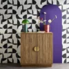 sweeek Credenza esotica a 2 ante, 80cm