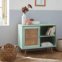 sweeek Credenza in cannage, 1 anta, 80cm