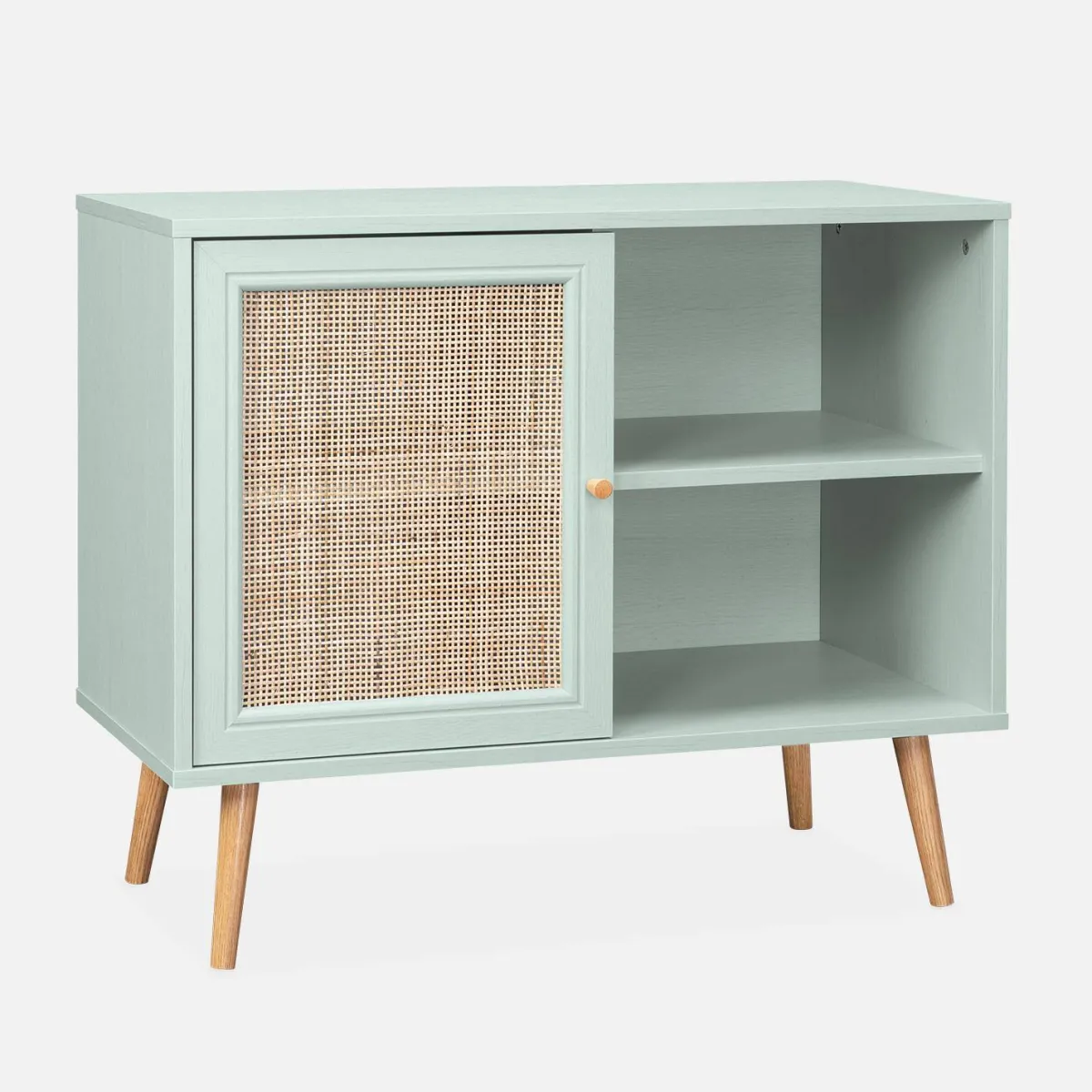 sweeek Credenza in cannage, 1 anta, 80cm