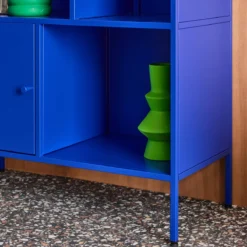 sweeek Credenza industriale in metallo con 6 scomparti