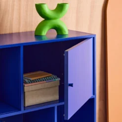 sweeek Credenza industriale in metallo con 6 scomparti