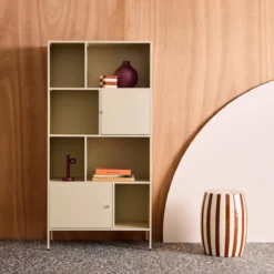 sweeek Credenza industriale in metallo con 8 scomparti