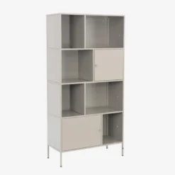sweeek Credenza industriale in metallo con 8 scomparti