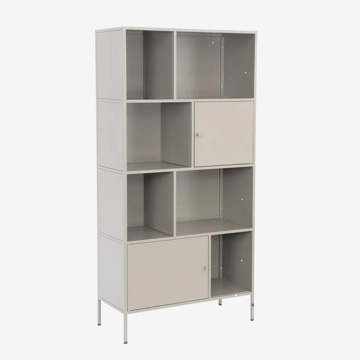 sweeek Credenza industriale in metallo con 8 scomparti