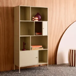 sweeek Credenza industriale in metallo con 8 scomparti