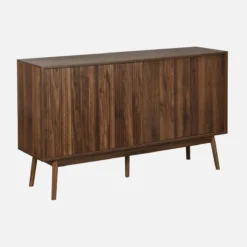 sweeek Credenza scandinava a 2 ante effetto legno, 150cm
