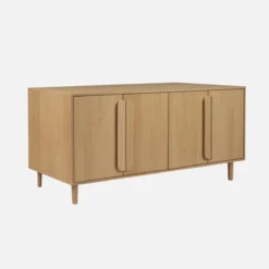 sweeek Credenza vintage effetto legno 4 ante, 160cm