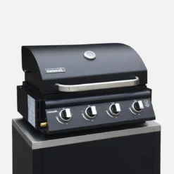 Cucina da esterno, 7 moduli e barbecue a gas, 4 bruciatori