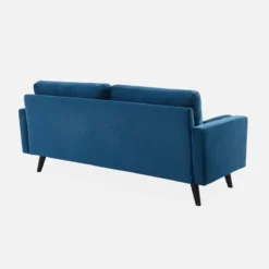 sweeek Divano con gambe in legno, 3 posti