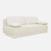 sweeek Divano letto bouclé, 3 posti