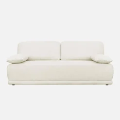 sweeek Divano letto bouclé, 3 posti