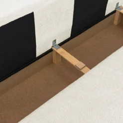 sweeek Divano letto bouclé, 3 posti