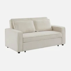 sweeek Divano letto bouclé, 2 posti