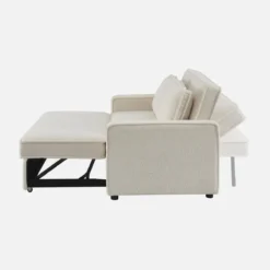 sweeek Divano letto bouclé, 2 posti