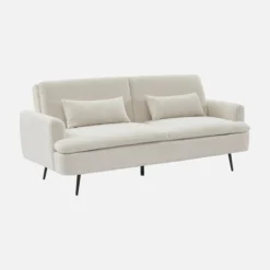 sweeek Divano letto in bouclé, 2–3 posti