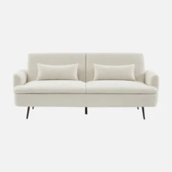 sweeek Divano letto in bouclé, 2–3 posti