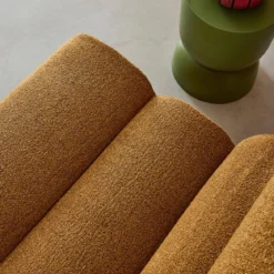 Divano modulare bouclé, 2 posti