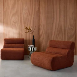 sweeek Divano modulare bouclé, 2 posti