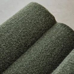 sweeek Divano modulare tessuto effetto alpaca, 2 posti