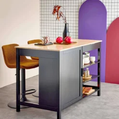 sweeek Isola da cucina 3 in 1, 120cm