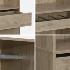sweeek Kit armadio modulare con 4 unità