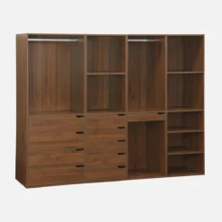 sweeek Kit armadio modulare decorazione legno 4 elementi