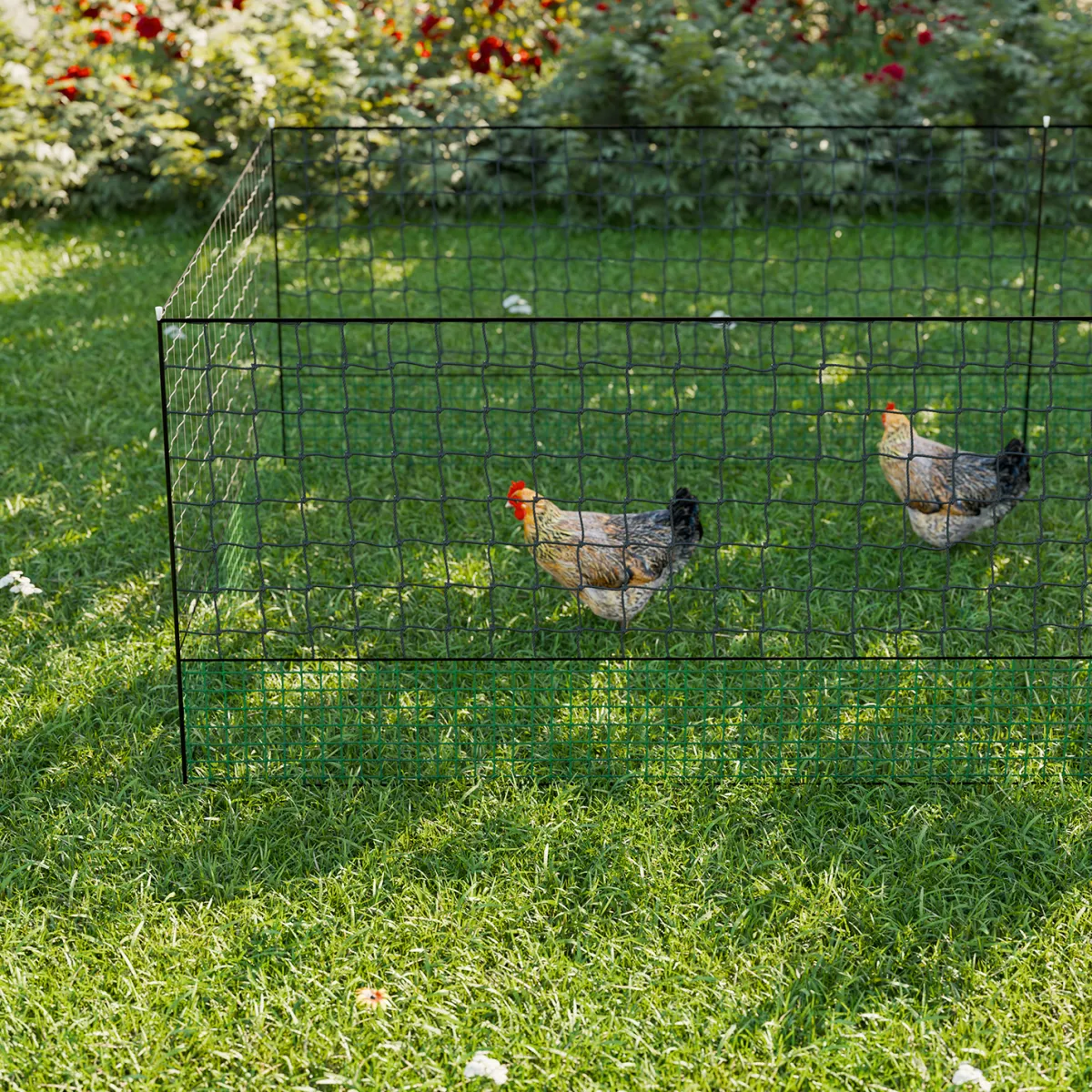 sweeek Kit di recinzione in rete modulare per galline