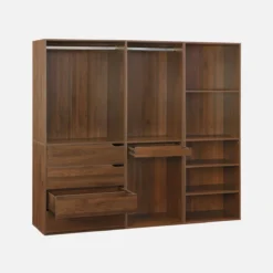 sweeek Kit guardaroba modulare decorazione legno 3 elementi