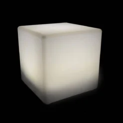 sweeek Lampada a cubo LED colore bianco con batteria ricaricabile