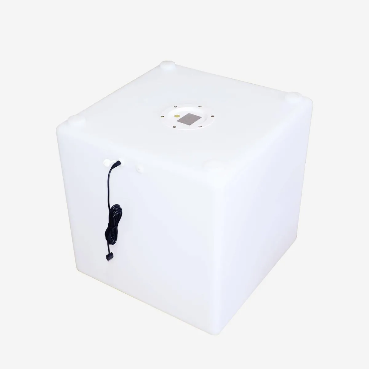 sweeek Lampada a cubo LED colore bianco con batteria ricaricabile